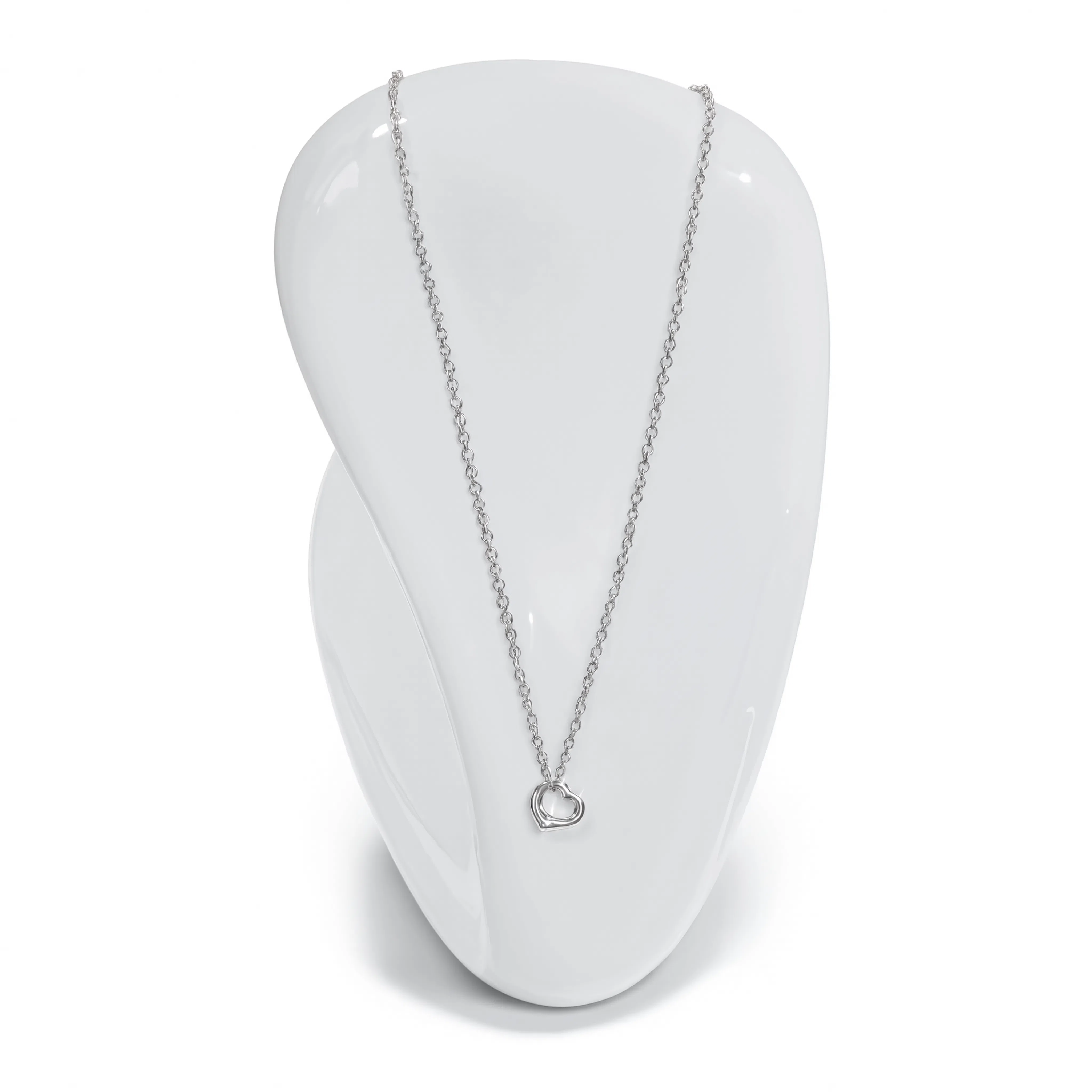 Estate Tiffany & Co. Elsa Perreti Open Hearts Necklace – Kimball's
