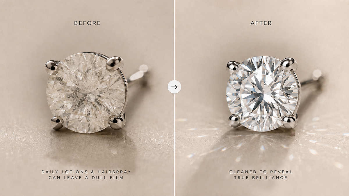 How to Clean Diamond Earrings: A Guide From Our Knoxville Jewelers
