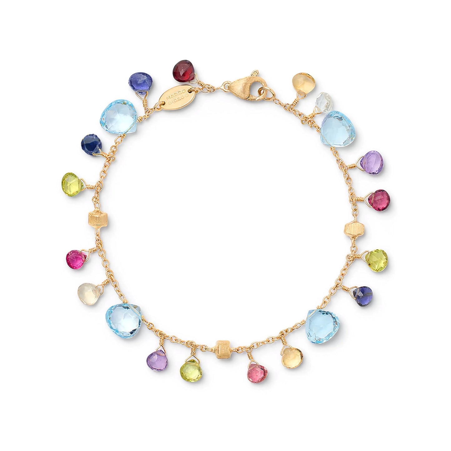 Marco Bicego Paradise 18k Multi-Gemstone Bracelet - Colored Stone Bracelets