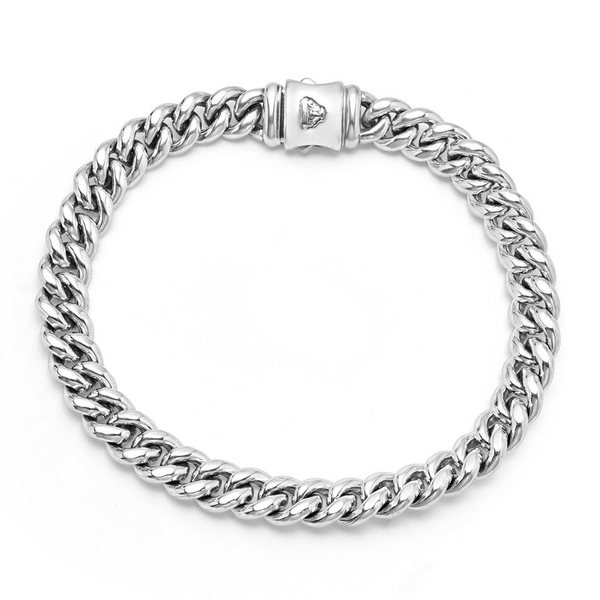 Lagos Silver Curb Chain Bracelet