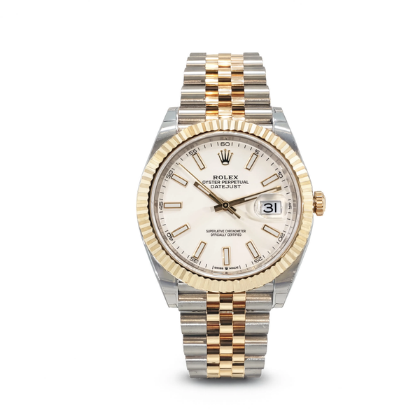 Unworn Rolex 41mm SS and 18k Datejust