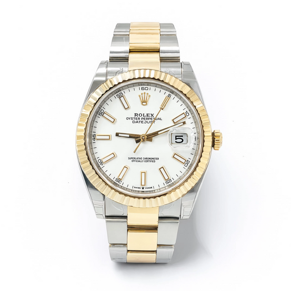 Rolex 41mm Oystersteel and Yellow Gold Datejust