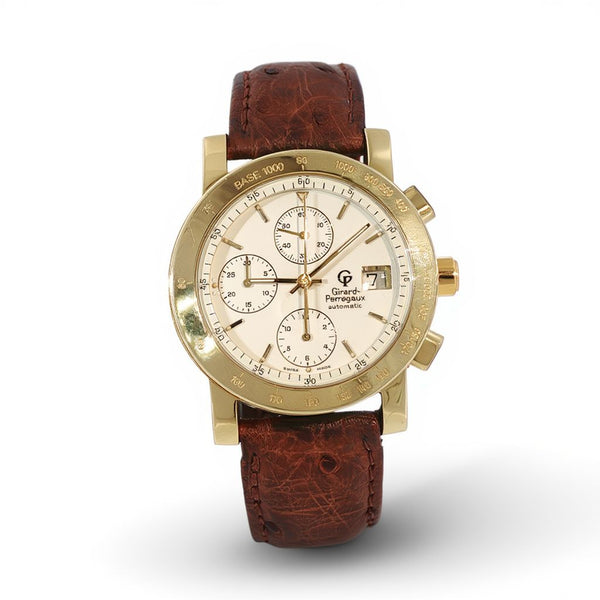 38.5mm 18K Girard Perregaux Chrono