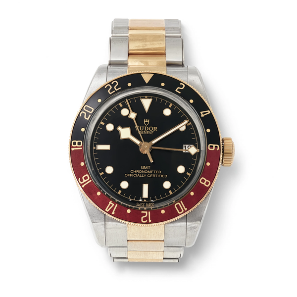 Pre-Owned Tudor Black Bay GMT S&G