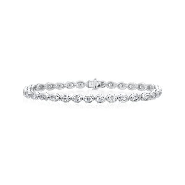 Gumuchian 18K White Gold Diamond Oasis Bracelet