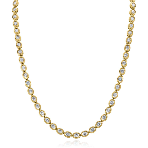 Gumuchian 18K  Yellow Gold Diamond Oasis Necklace